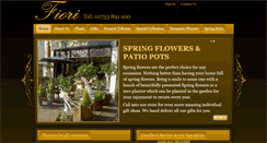 Desktop Screenshot of fioriflowers.co.uk